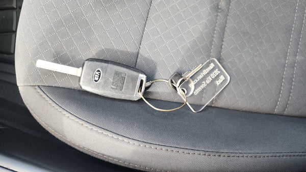 Engraved key chain