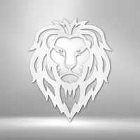 Lion Head - Steel Sign