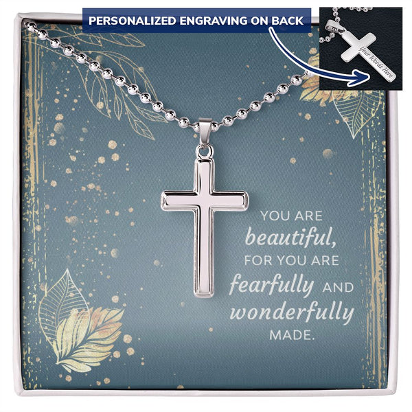 Personalized Cross Necklace