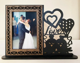 Love birds Picture frame, personalized option, You and Me Frame